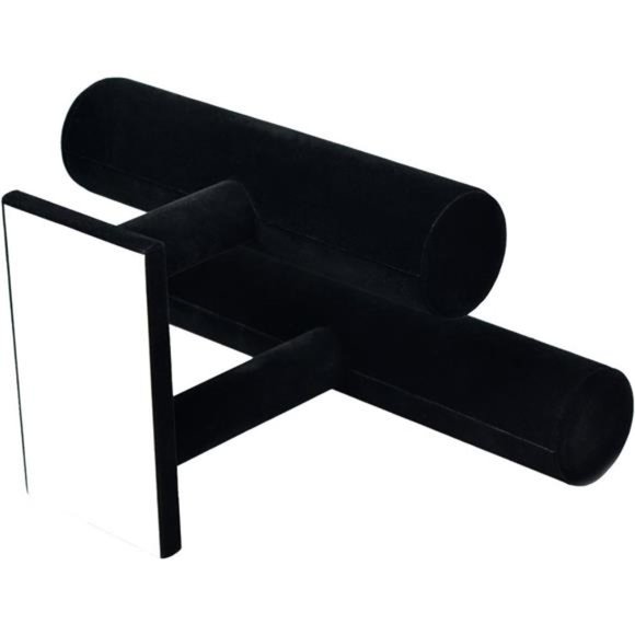 Bracelet Holder Stand Bracelet Dispaly Necklace Organizer Black T-Bar Organizer - Picture 5 of 6